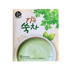 송원식품 우리차 17곡 쑥차 17g x 15개입, 9개