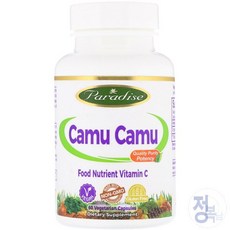 파라다이스 허브 허브카무 카무 베지캡슐 60개입 Paradise Herbs Camu, 2개묶음(5%할인), 1개, 60정