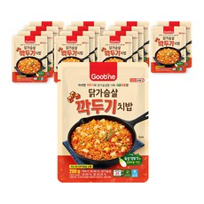 굽네 닭가슴살 깍두기 치밥, 200g, 15개