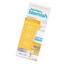 바이바이 블레미쉬 여드름 건조 로션 밤사이 여드름 완화 1oz 1팩, 1fl oz1팩, 비타민 C노란색, 1개