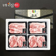[농협안심한돈]으뜸선물세트4호1.6kg, 굿커머스 [농협안심한돈] 으뜸선물세트 4호 1.6kg, 1개