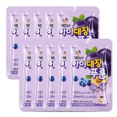 닥터헬퍼 아이대장 앤 푸룬, 10개, 80ml