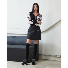 에고이스트(EP4PS962)와펜 포인트 패딩 미니 스커트