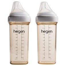 헤겐 와이드넥 PPSU 배앓이 방지 젖병 330ml 2팩