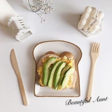 크리스마스 작은 이모 바람 간단한 토스트 빵 접시 세라믹 아침 식사 접시 디저트 디저트 접시 과일 접시