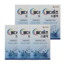 메디렌즈 습윤액 드롭액 15ml, 6개