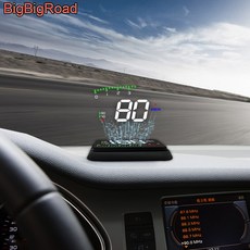 376839 / BigBigRoad 자동차 Hud BMW X1 X2 X3 X4 M X5 X6 X7 Z4 i3 i8 Z2 Zagato e39 e46 e53 앞 유리 프로젝터 과속 알, One Color, One Size