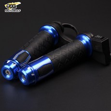 오토바이 열선그립 핸들 열선 배달대행 USB 장갑 2, 블루