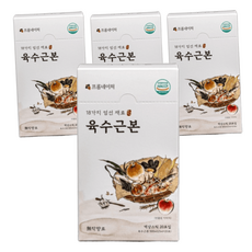 프롬네이처 육수근본 25ml 20팩 4통 액상육수, 500ml, 4개