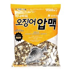 하나파워 맥스 집어제 대용량 2kg 감성돔 건식 참돔 오징어 파우더 밑밥 압맥 첨가제, 06. 하나파워 오징어압맥