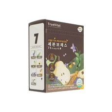 [트루바이탈] 세븐브레스 고형분 70%이상 짜먹는 배도라지청 13gX30포