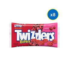 트위즐러 바이트 체리 453g 8팩 Twizzlers Bites Cherry, 8개