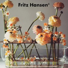 프리츠한센 이케바나 화병 스몰 / 라지 / 롱 인테리어 유리 명품 꽃병