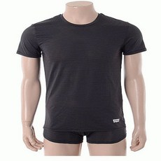 리바이스바디웨어 리바이스바디웨어 리바이스 쿨 메쉬 반팔 드로즈 세트 LSMHV330(BK)/LSMDV330(BK)