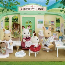 실바니안병원 토끼 인형 어린이날선물 실바니안패밀리 간호사 치과시리즈 3종, 3.치과세트