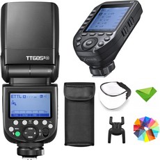 고독스 무선셔터 릴리즈 GODOX 00332 Nikon 카메라용 XProII-N 트리거 포함 TT685II-N HSS 1/8000s 스피드라이트 104301, 1개
