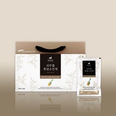 흑색건강 청년농부 정진욱의 쇠무릎 흑염소진액 1박스 30포x100mL, 1개, 100ml