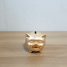 골드 복 황금돼지 저금통 복들어오는돼지저금통 인테리어 소품