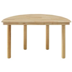 고무나무책상/대/H59cm/반원/1쪽, 단품