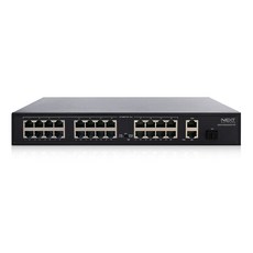 [이지넷유비쿼터스] 이지넷 NEXT-POE327SFP-TP [스위칭허브/24포트/100Mbps/PoE]