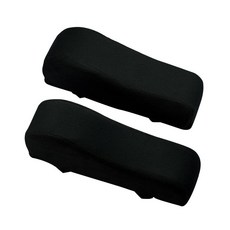 2Pcs 유니버설 팔걸이 패드 빨 수있는 이동식 커버 재사용 가능한 소프트 암 레스트 게임 의자 사무실 의자