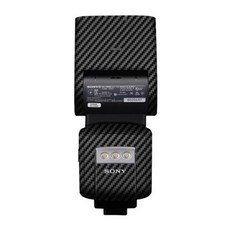 소니호환 HVL-F60RM2 데칼 스킨 비닐 랩 필름 무선 라디오 플래시 보호 스티커 보호대 코트 HVL F60RM2 HVL F60 RM2, 1개, 1) 1 Carbon Fiber Black