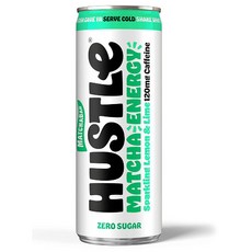 MatchaBar CPS 맛차바 허슬 마차 에너지 드링크 레몬라임 355ml 12팩, 1개, 1ml