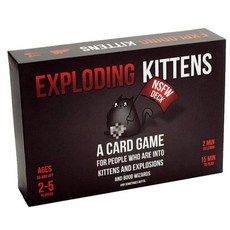 보드게임 폭발하는 새끼 고양이 가족 파티 전략 테이블 게임 재미있는 성인 보드 장난감 멀티 플레이어 카드 휴일 선물에 적합, Exploding Kittens 2