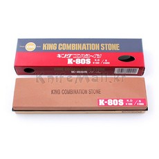 킹 양면숫돌 K-80S (양면 1000+6000방), 1개