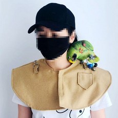 앵무새 방지 스크래치 어깨 보호대 교수형 새 발목 장난감 다기능|새 트레닝|, 1개, 파란, 단일