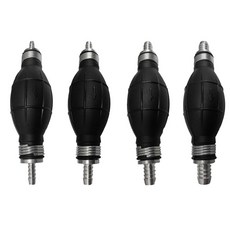 Zeyuan 4pcs 6mm/8mm/10mm/12mm 스트레이트 연료 인라인 펌프 프라이머 벌브 보트