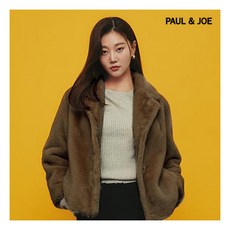 [폴앤조] ○ 23FW Faux 밍크 하프자켓