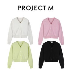프로젝트엠 [EPE1EC2100] 여성 Y넥 가디건