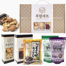부럼잡곡 3종세트 (찰오곡밥 해초영양쌀 호두 땅콩 정월대보름 견과류 오곡밥 부스럼 명절)