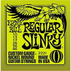 Ernieball Slinky 010-046 어니볼 일렉기타줄 니켈 (P02221), 단품, 즉시할인 5