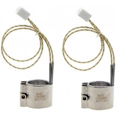 YXQ 110V 380W 주입 몰드 가열 소자 밴드 히터 35x35mm 2Pcs - -