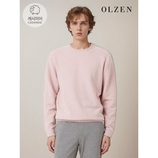 올젠 캐시미어 블랜디드 라운드 니트 I ZOB4ER1301