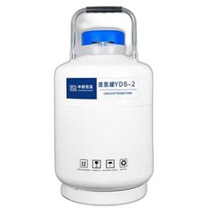 액화 질소통 저온 액체 연구실 냉각 용기 정액 실린더, 2L 용량 (입구사이즈 50mm)