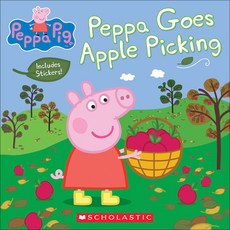 (영문도서) Peppa Goes Apple Picking ( Peppa Pig ) Hardcover, Turtleback, English, 9781690304098