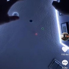 스쿼시공 붙이는 천장 위 네트 8개 찍찍이볼 벽면의 찍찍인트 쓰트레스해소, T05-틱톡 스몰 스티커식나트볼 3개별포장 R