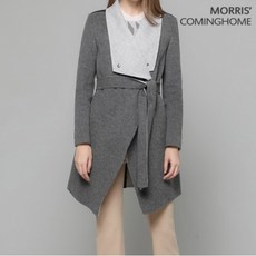 모리스커밍홈 모리스커밍홈 (울90%)와이드울핸드메이드코트 (M19WCT05-GY)