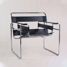 바실리체어 마르셀브로이어 디자인 라운지체어, 검정