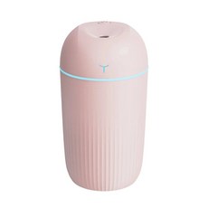 미니 데스크탑 가습기 손쉬운 가습 디퓨저 사무실 작은 침실 대형 안개 홈, 분홍색 - 420ml