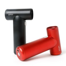 전동 에어펌프 휴대용 무선 튜브 공기주입기 자동 바람넣는기계, 레드 (RED)