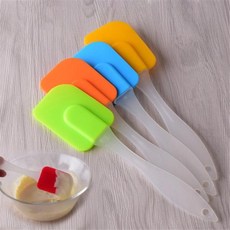 실리콘 주걱 과자 도구 베이킹 스크레이퍼 크림 버터 처리 케이크 요리 브러쉬 주방 1 개, 06 Random color, 1개