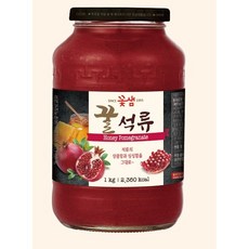 꽃샘 꿀석류차 액상, 1kg, 3개