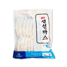 생선까스 1kg (50g*20개) 반찬 대용량 흰살생선까스 간편조리식품