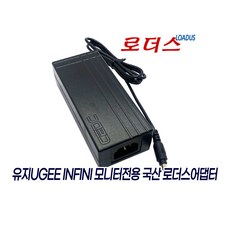 유지UG-323 커브드 게이밍 UG329Q QHD UG3201G 커브드 게이밍 UG-320 REAL Gaming 144 모니터용 12V 5A 국산어댑터