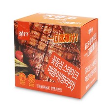 중국간식 꽃등심 스테이크 매콤이 슈시수로우싱 향라웨이 20g x 20개 (1통), 1개