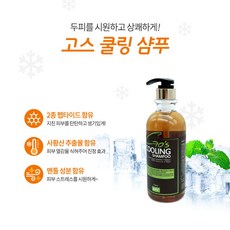 힙스 고스 쿨링 샴푸 750ml, 1개